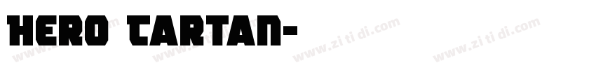 Hero Tartan字体转换